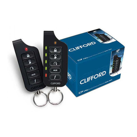 Directed Electronics CLIFFORD 320.3X owner's guide
