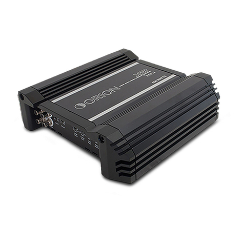 Orion XTR2502 User manual