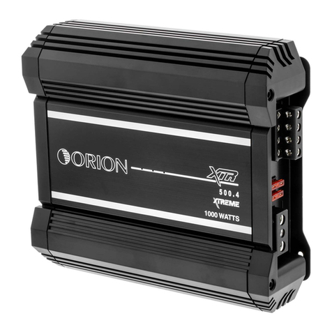 Orion XTR5004 User manual