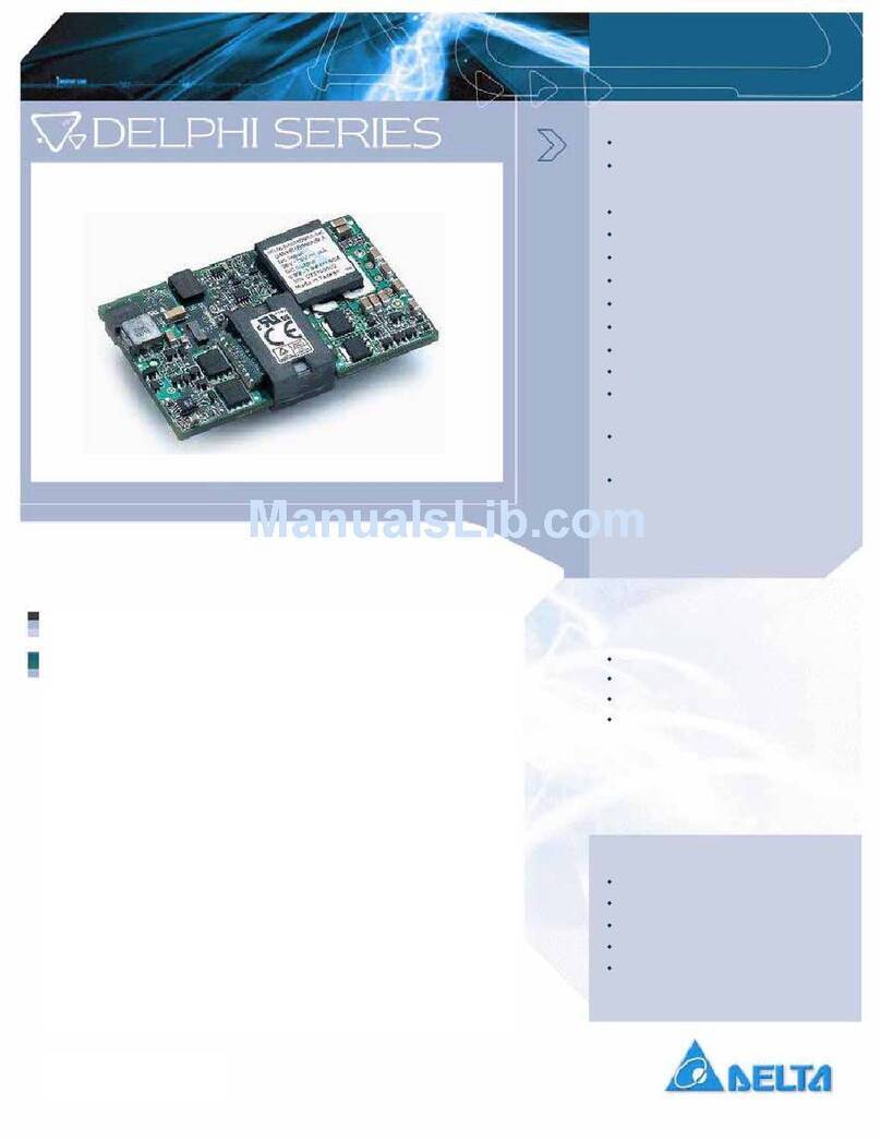 Delta Electronics Q48SR User manual