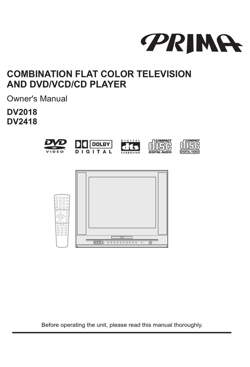 Prima DV2018 owner's manual