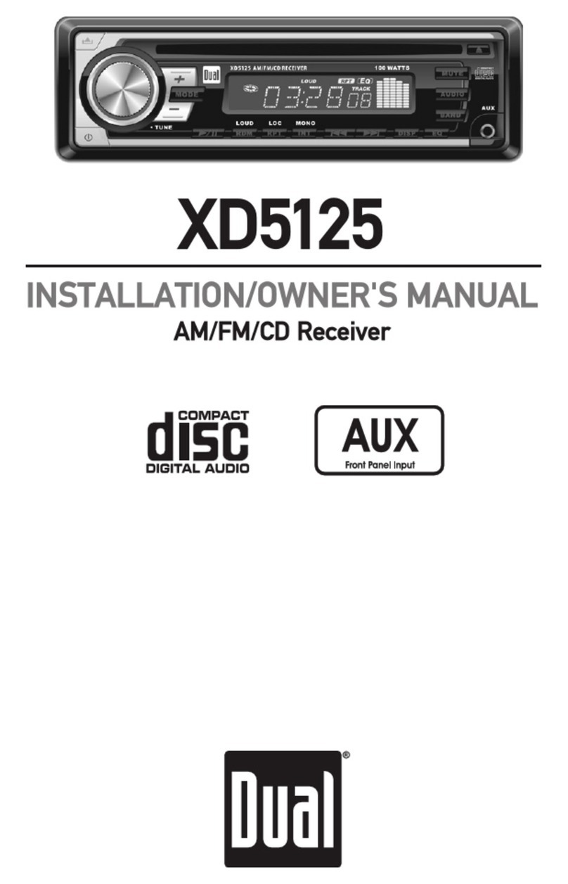 Dual XD5125 Operating instructions