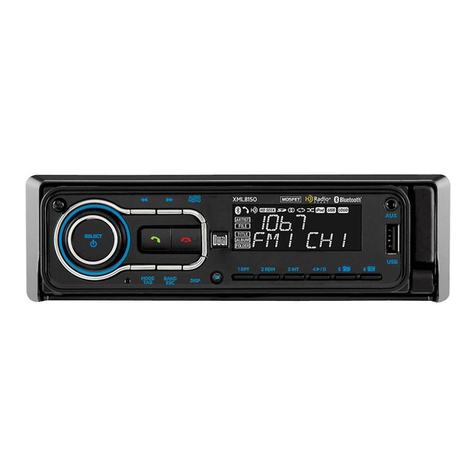 Dual XML8150 Operating instructions