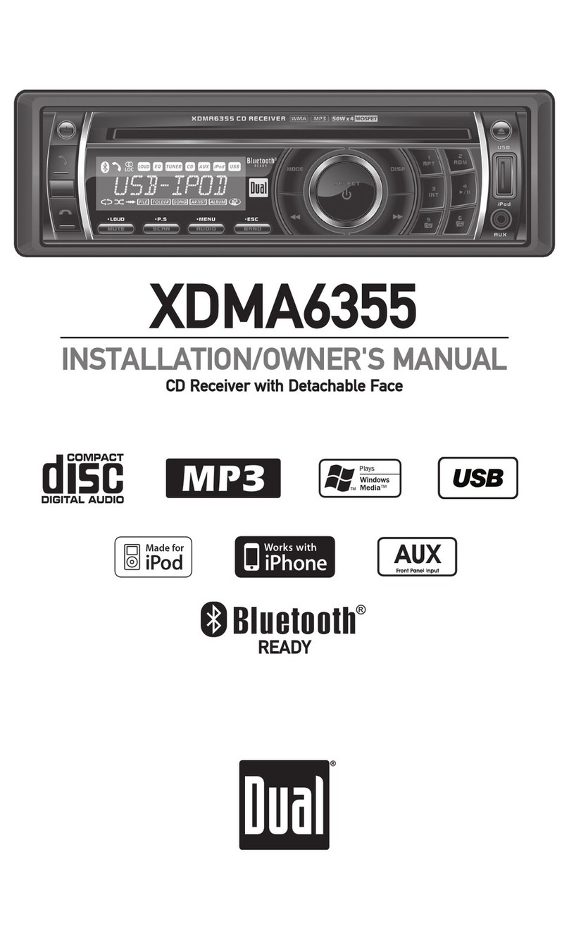 Dual XDMA6355 Operating instructions