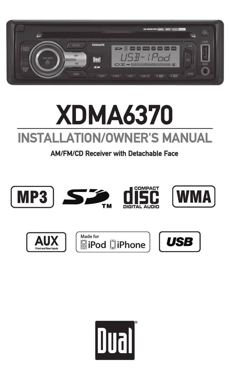 Dual SD XDMA6370 Operating instructions