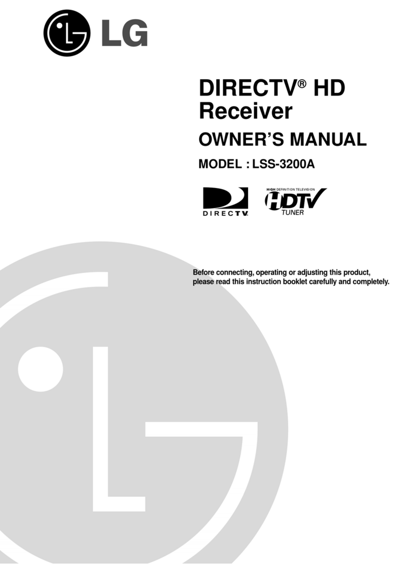 DirecTV LSS-3200A owner's manual