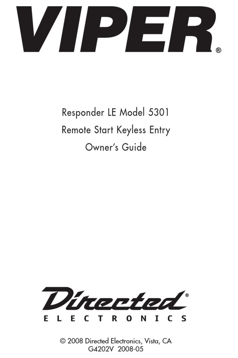 Directed Electronics 5301 User manual