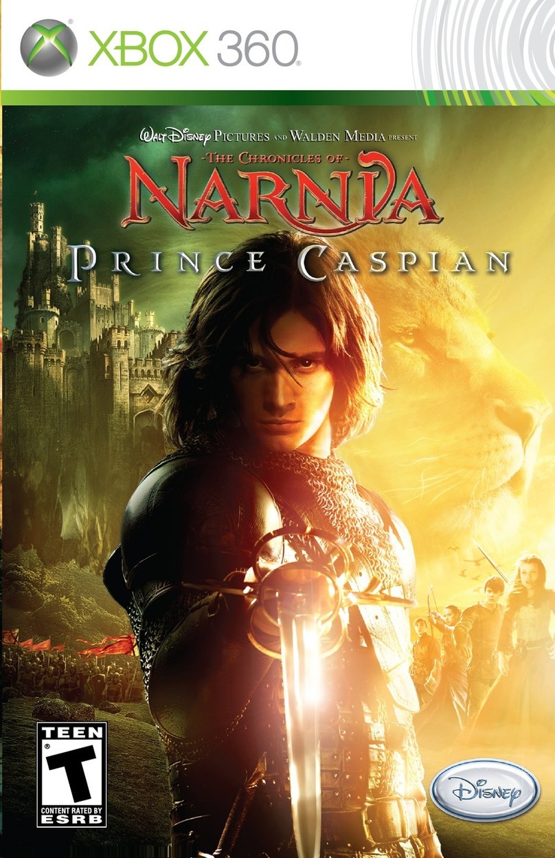 Disney The Chronicles of Narnia: Prince Caspian User manual