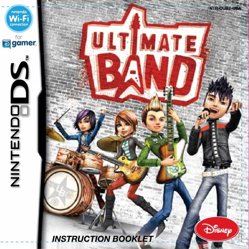 Disney Ultimate Band NTR-CUBE-USA User manual Disney Ultimate Band NTR-CUBE-USA User manual