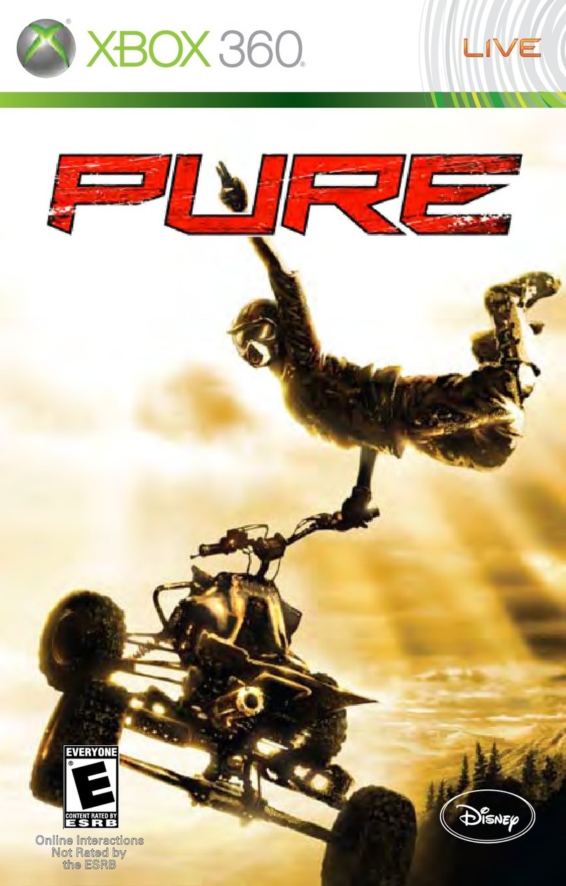 Disney Pure for Xbox 360 User manual