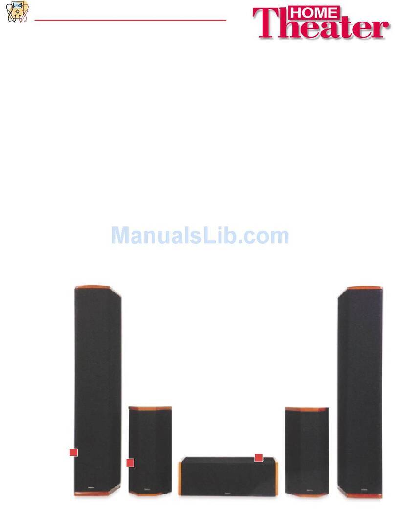 Definitive Technology SuperTower BP7000SC User manual
