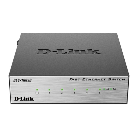 D-Link DES-1005D User manual