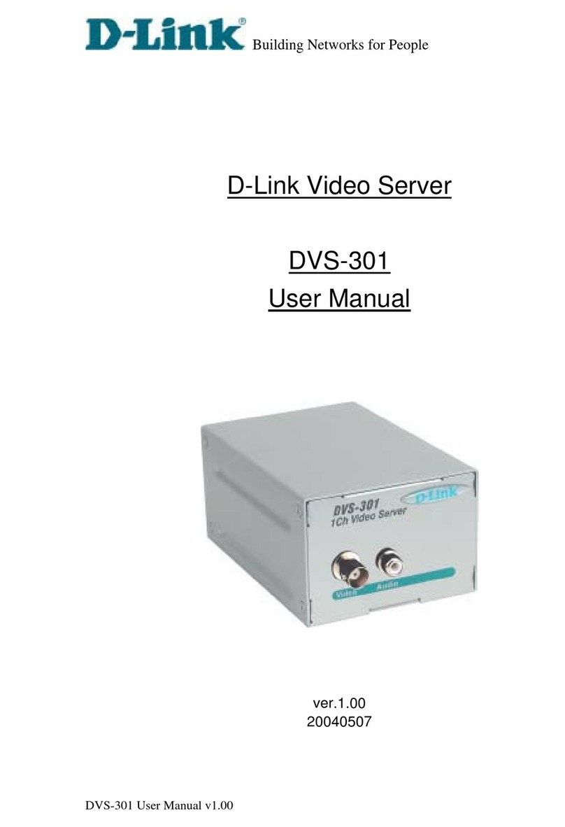 D-Link DVS-301 User manual