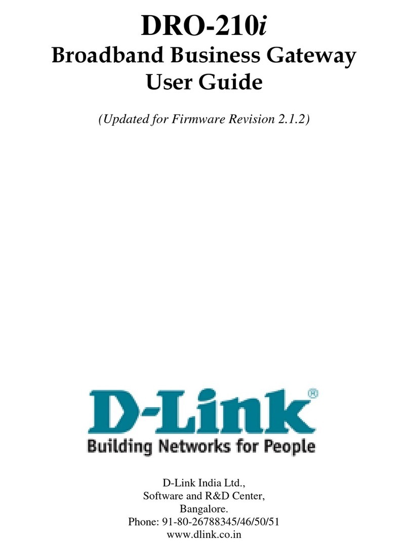 D-Link DRO-210i User manual D-Link DRO-210i User manual