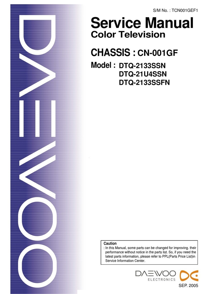 Daewoo DTQ-2133SSFN User manual
