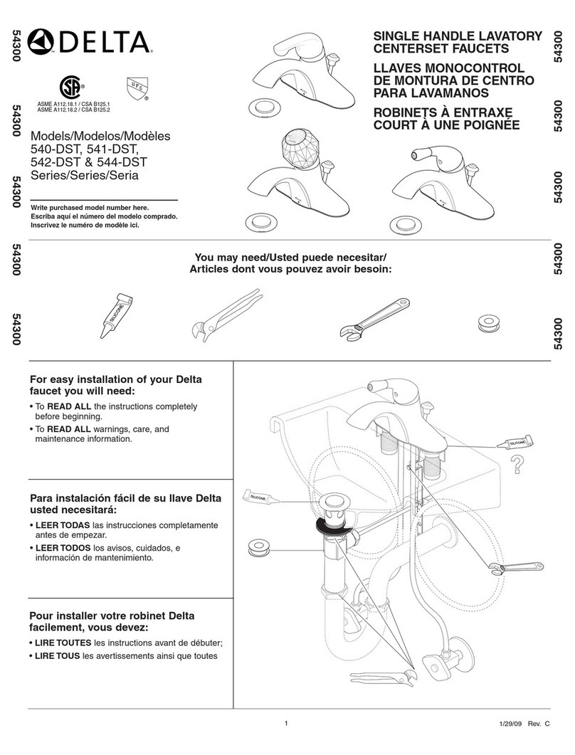 Delta 540-DST Series User manual