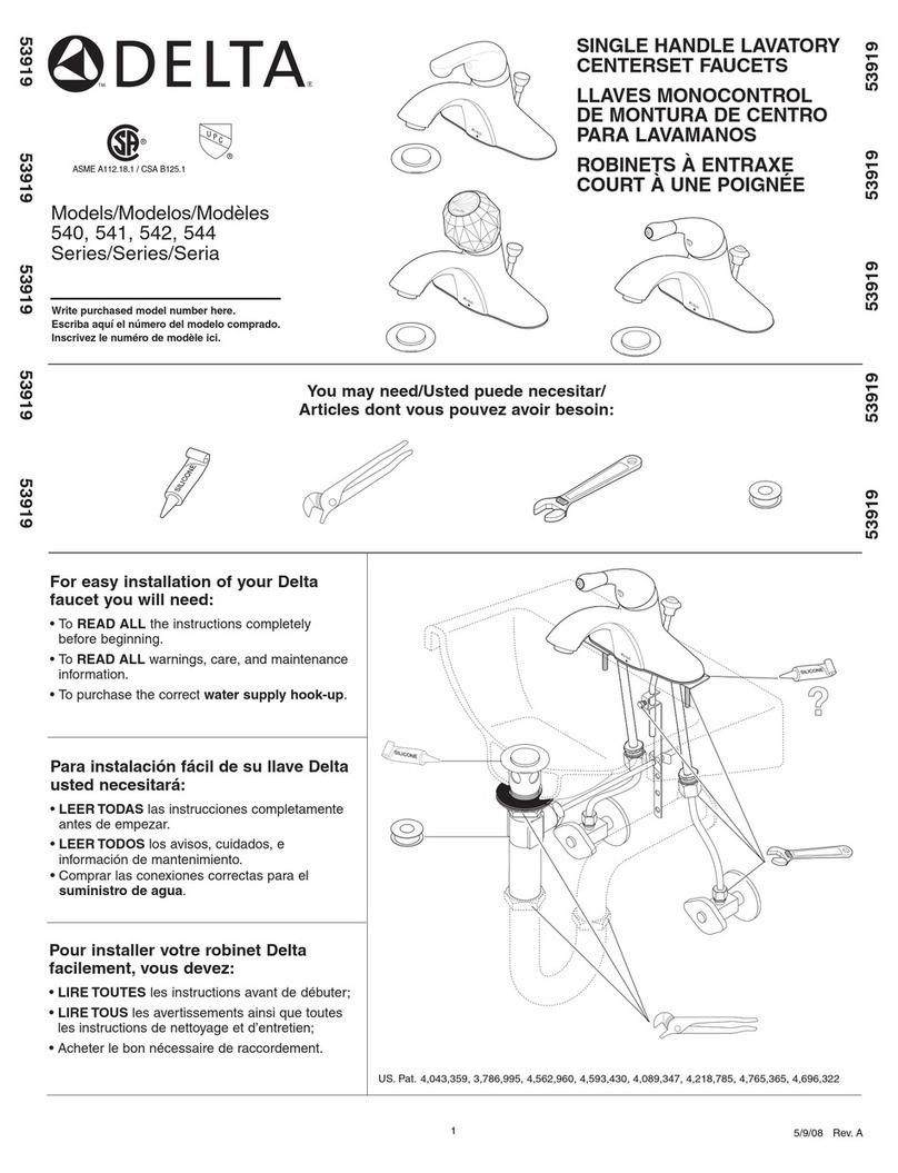Delta 540 Series User manual