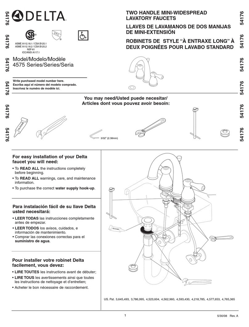Delta 4575 Series User manual