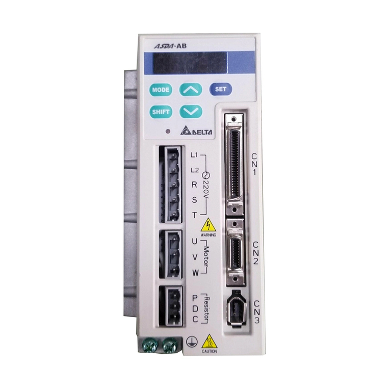 Delta Electronics AC Servo Drive ASDA-AB user manual