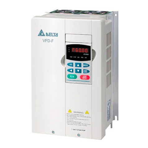 Delta Electronics AC Drive VFD-F Series user manual