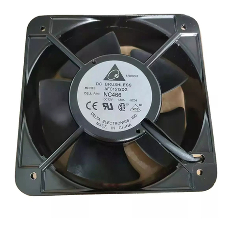 Delta Electronics DC Axial Fans User manual