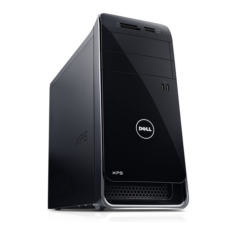 Dell XPS D03M Setup guide