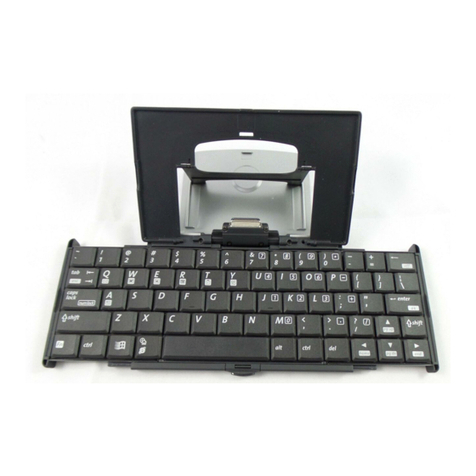 Dell Foldable Keyboard for Pocket PC User manual