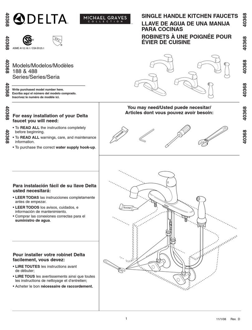 Delta 188 Series User manual