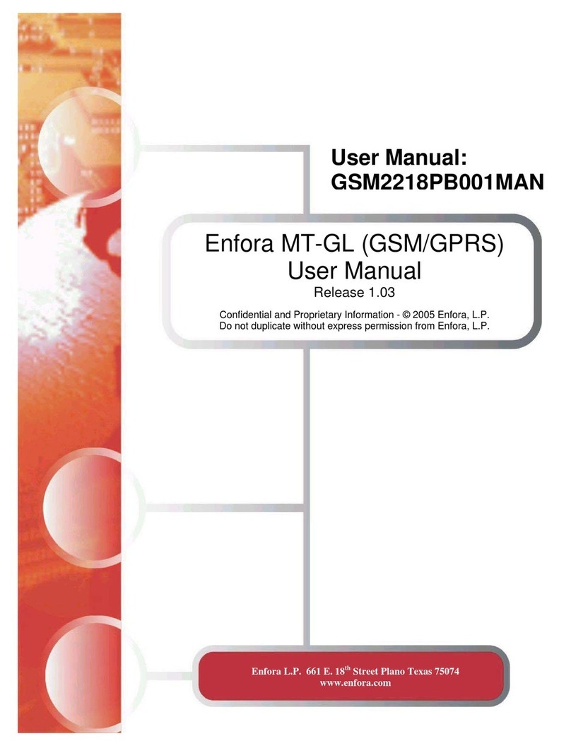 Enfora GSM2218 user manual