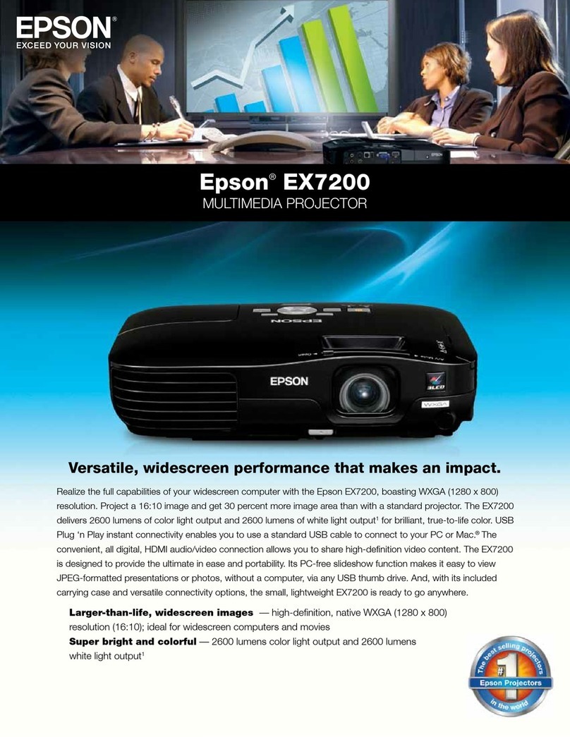 Epson EX7200 User manual