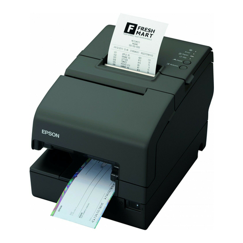 Epson TM-H6000II M147B User manual