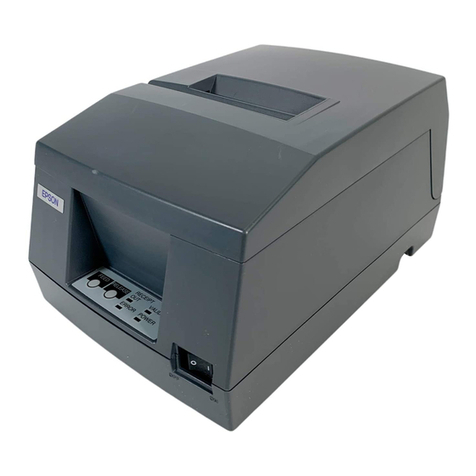 Epson U325 - TM B/W Dot-matrix Printer User manual