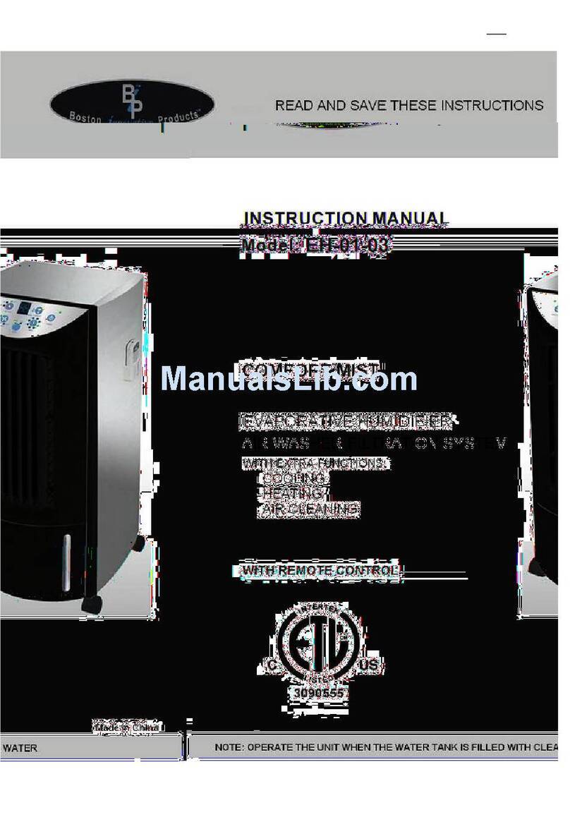 Boston Innovative Products EH-01-03 instruction manual