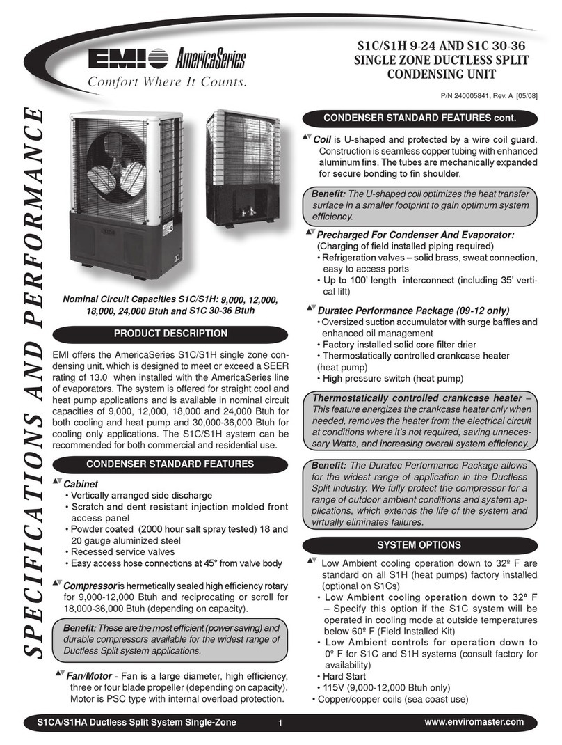 EMI AmericaSeries S1H9A User manual