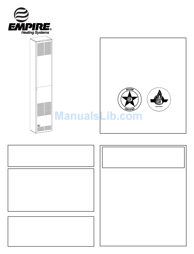 Empire Comfort Systems DV-55IP Installation instructions and owner's manual