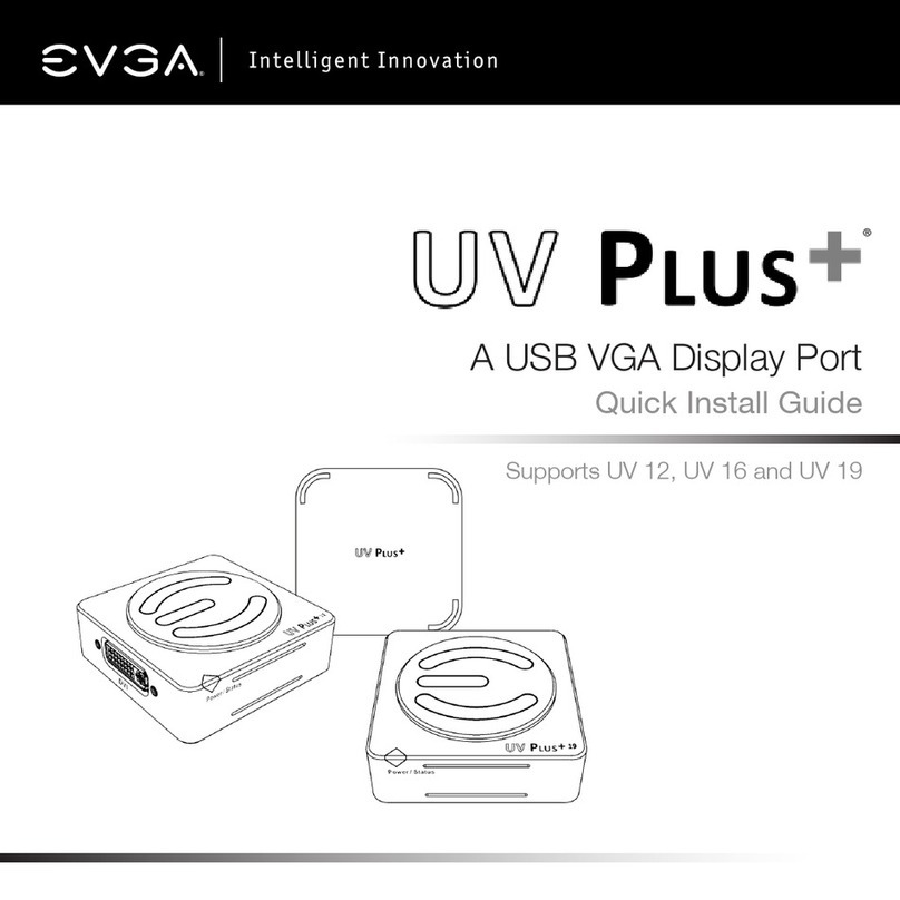 EVGA UV Plus+ User manual