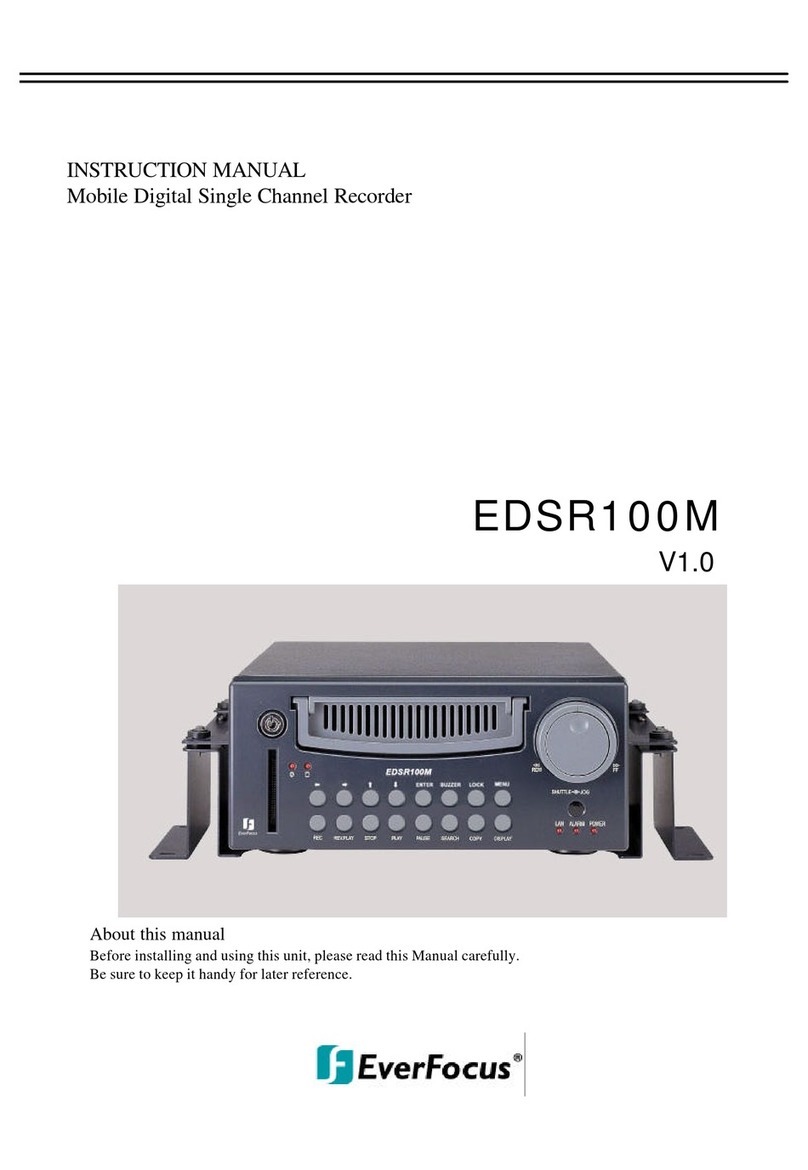 EverFocus EDSR100M instruction manual