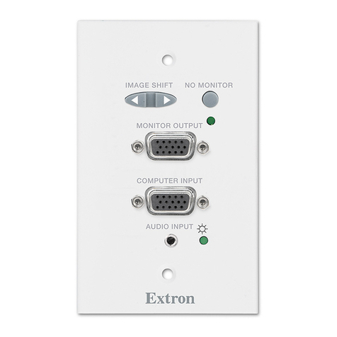 Extron electronics Architectural Interface CIA114 User manual