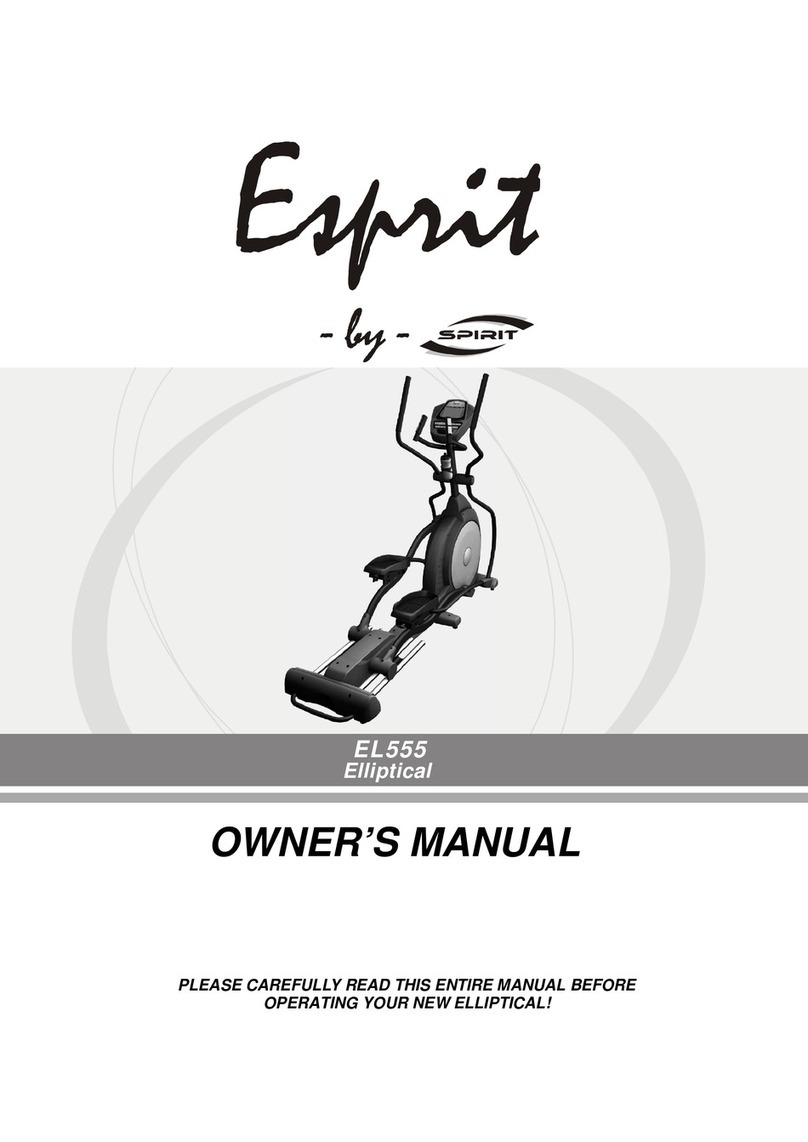 ESPRIT EL555 owner's manual