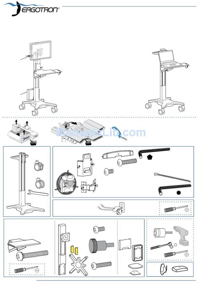 Ergotron Neo-Flex Notebook PC Stand User manual