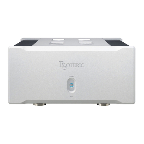 Esoteric A-02 User manual