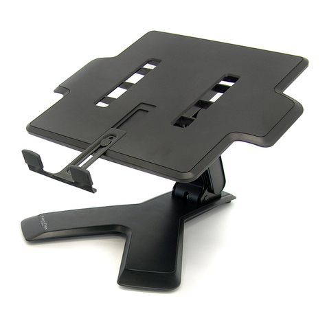 Ergotron Neo-Flex Notebook Lift Stand User manual