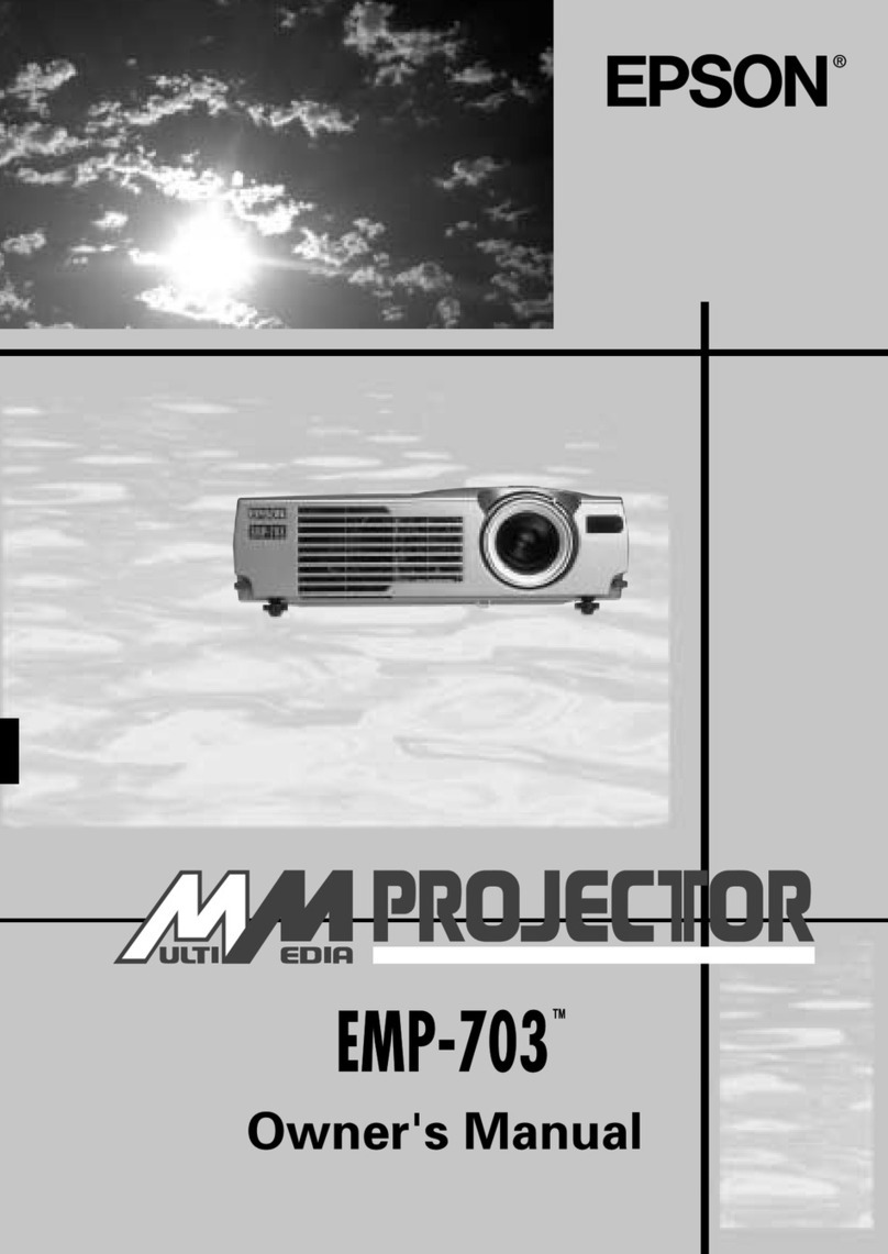 Epson EMP-703 User manual