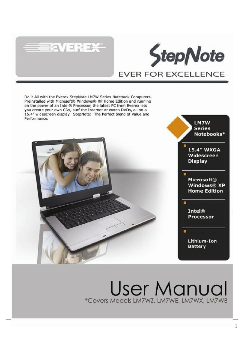 Everex StepNote LM7WX user manual