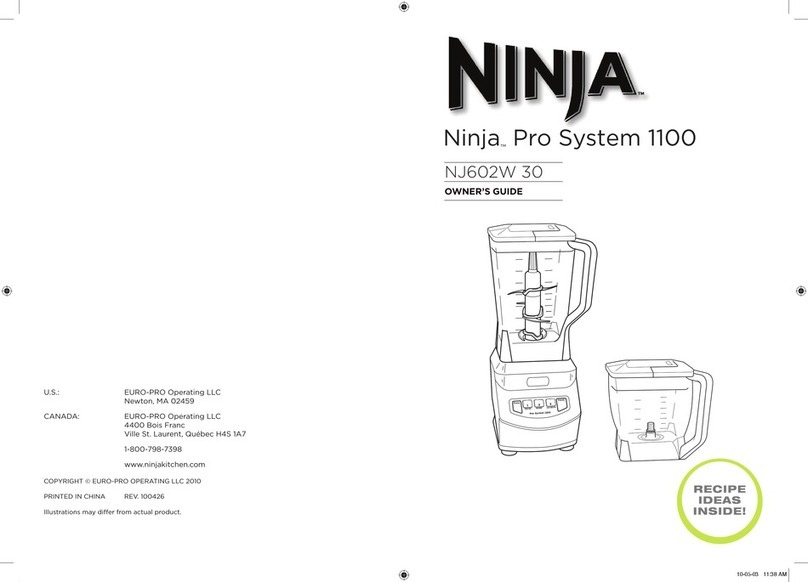Ninja NINJA 1100 User manual