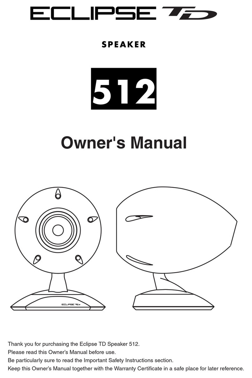 Eclipse 512 owner's manual