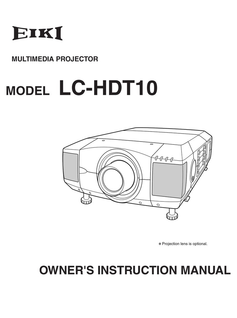 Eiki LC-HDT10 Setup guide