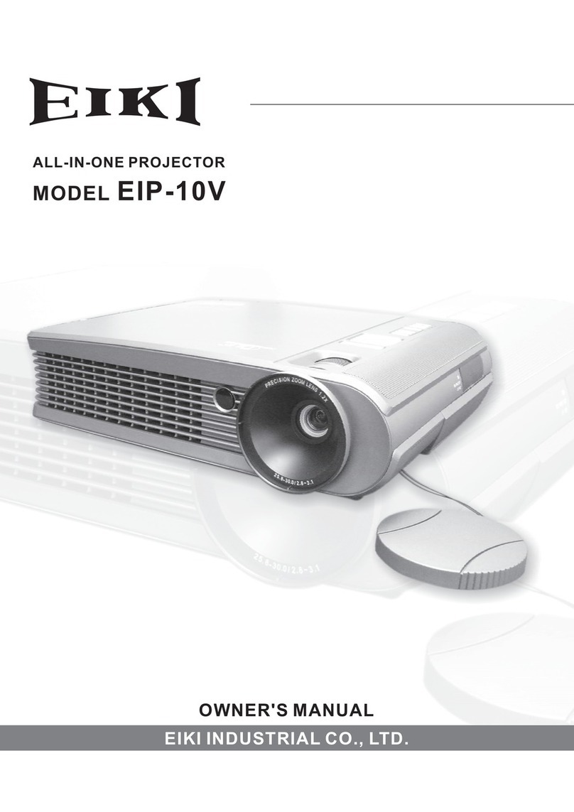 Eiki EIP-10V User manual