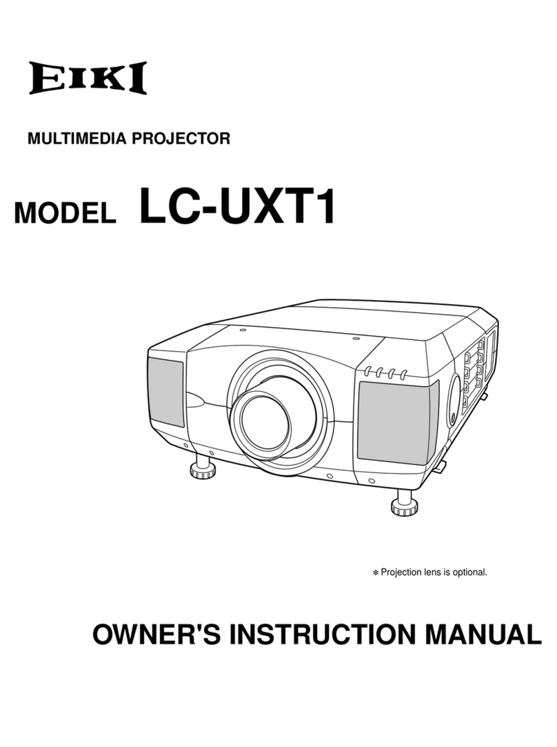 Eiki LC UXT1  LC-UXT1 LC-UXT1 Setup guide