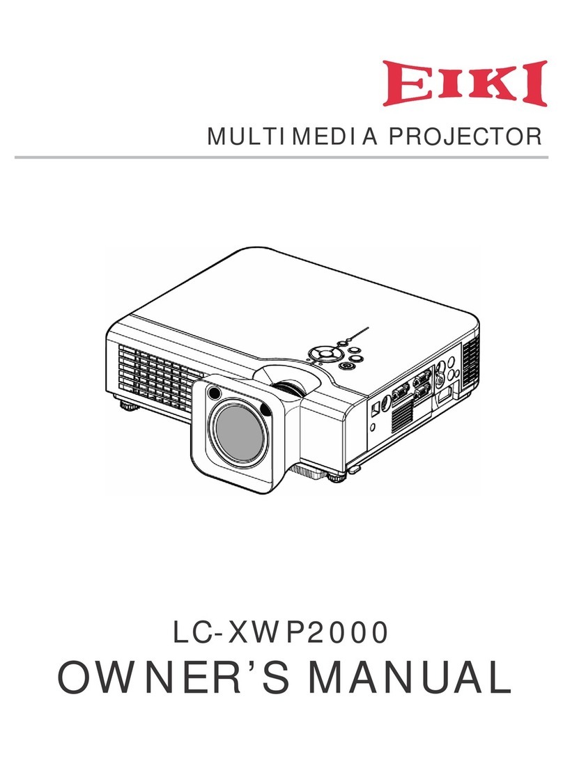Eiki LC-XWP2000 User manual